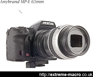 A Canon MPE65 For Nikon, Pentax or any camera!