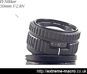 Nikon El Nikkor 50 F2 8n An Excellent Enlarger Lens Reversed For Macro